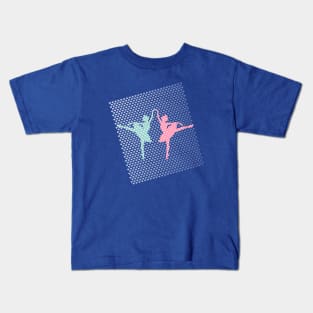 Pastel Ballerinas Kids T-Shirt